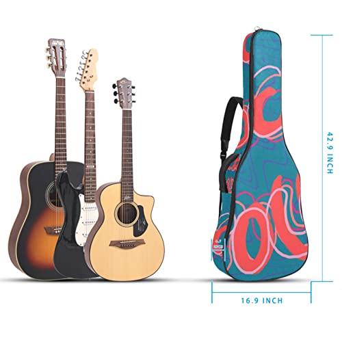 Étui de protection rembourré pour guitare acoustique classique Motif damier avec fleurs jaunes, Multicolore 10., 42.9×16… - Les Beatles, Paul McCartney, John Lennon, RIngo Starr, George Harrison Étui de protection rembourré pour guitare acoustique classique Motif damier avec fleurs jaunes, Multicolore 10., 42.9x16… – Image 6