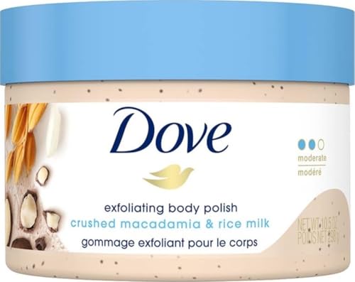 Dove Scrub Macadamia & Rice Milk
