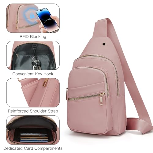 Aganmi RFID Waterproof Travel Sling Bag
