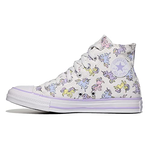 Converse Girl's CTAS Hi White (Big Kid)2