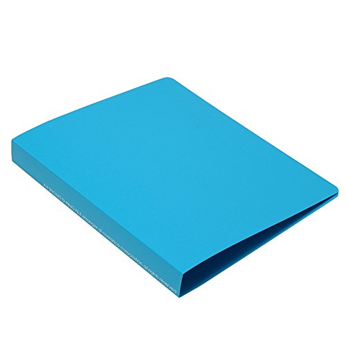 エトランジェディコスタリカ Dリングファイル ソリッド A4 2穴 15mm厚 スカイ SLD-02-42