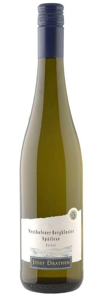 J.Drathen Westhofener Bergkloster Spätlese QmP, süß, sortenreines Weinpaket + VINOX Winecard (6x0,75l)