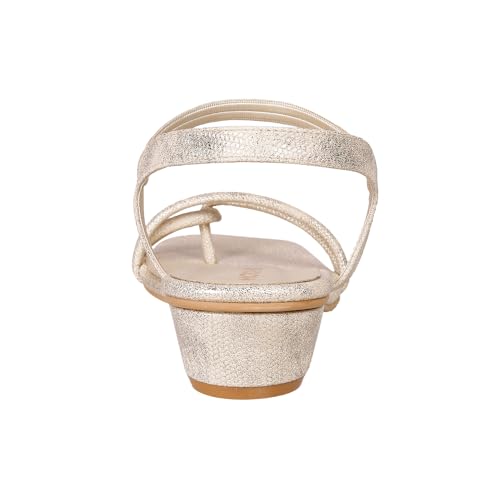 Image of Mochi Women Synthetic Leather Block Heel Fashion Sandal