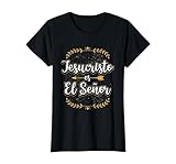 Jesucristo Es El Señor Mensajes Cristianos Regalo Camiseta, Mujer, Negro, M
