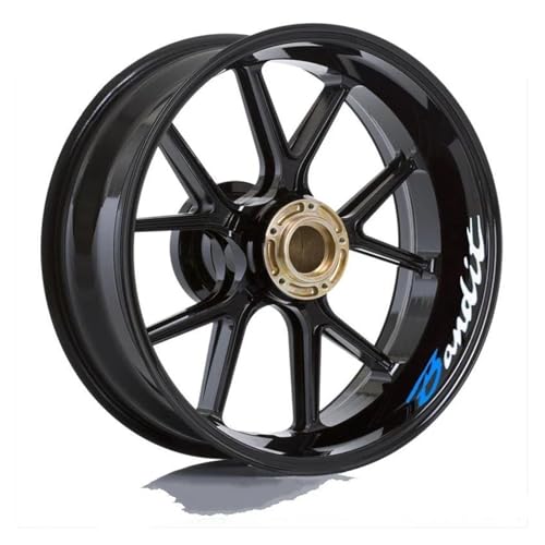 Autocollants de roue réfléchissants Style 3 pour jante Suzuki Bandit 650