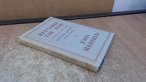 Reynard The Fox. A Tale In Verse With Selected ... B000SIGXSW Book Cover