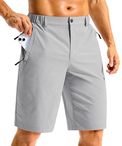 Image of G Gradual Men's Shorts 11 inch Long Golf Lightweight Knee Length Shorts