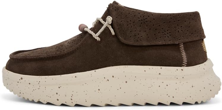 Hey Dude Wendy Peak Suede Fold Boot