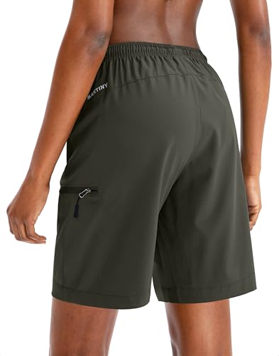 Short de randonnée séchage rapide avec poches zippées SANTINY - 3