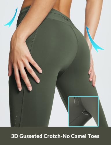 Image of baleaf Women's Fleece Lined Leggings Tights Ski Hiking Pants with Pockets