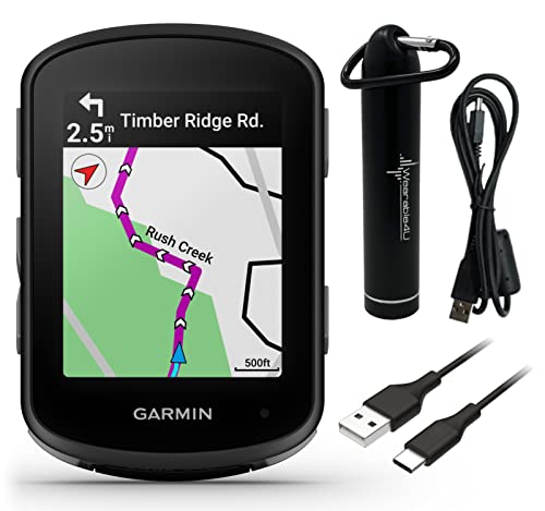 Wearable4U - Garmin Edge 540 GPS Cycling Computer, Button Controls, Advanced Navigation with E-Bank Bundle