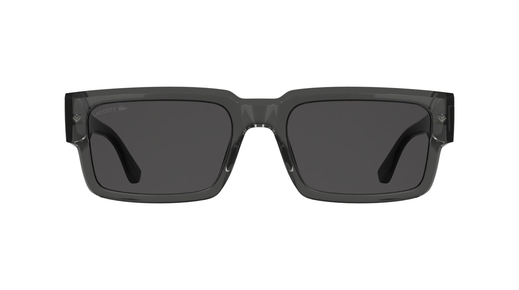 Lacoste Unisex Adult Sunglasses L6082S - Transparent Dark Grey with Solid Grey Lens