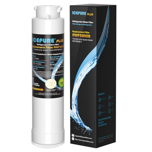 Image of ICEPURE PLUS RWF5800B Replacement for Frigidaire EPTWFU01 EWF02, PureSource Ultra 2, Pure Source Ultra II, SCWFTCTO, GP006, MR022, JO22, BO022, DE022, TH-01, 1007, Refrigerator Water Filter, 1PACK