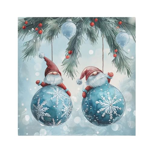Servilletas de Tela Navidad 20x20in Set de 6 miniatura 1