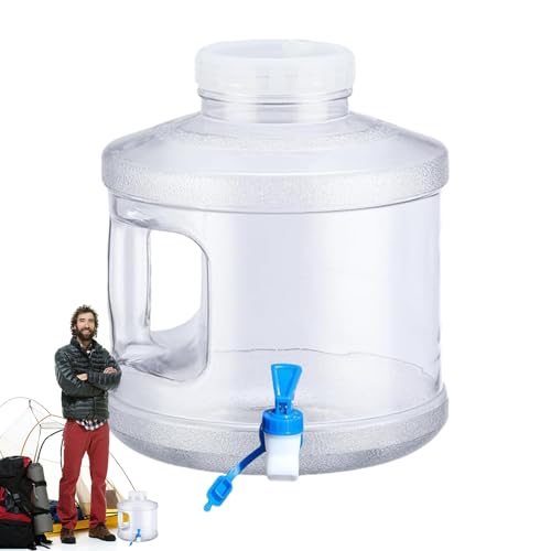 Seau d'eau avec Bec Verseur pour Randonnée, Trekking et Voyage Nomade | 7,5L