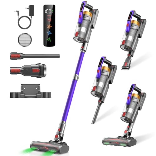 Infaebo Aspirapolvere Senza Fili, 35KPa/400W/45Min, Dotato di...