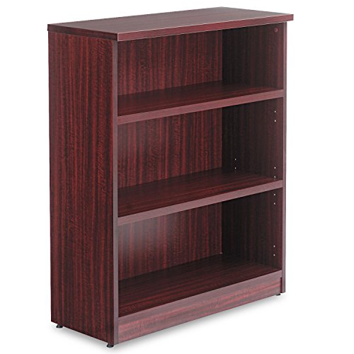 Reg Alera Va634432My Valencia Bookcase, 3-Shelf, 31-3/4 X 14 X 39-3/8, Mahogany #TOP1