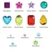 1782pcs Gems Stickers, Self Adhesive Gems for Crafts Bling Rhinestones, Assorted Shapes Jewels Stickers for Kids, Scrapbooking, Nail Art, Face Deco