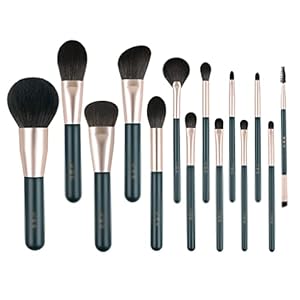 Professional Sets 14Pieces Brush Synthetic Hair Wood Handle Makeup Brush Make Up Brush Tools Kit