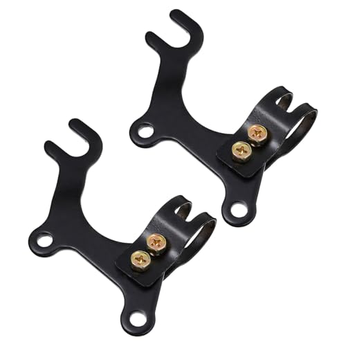 Toyvian Soporte de Freno de Disco para Bicicleta 2 Piezas 20Mm Adaptador de Montaje Metálico para Cuadro Accesorio Bici Montaña Compatible Frenos Disco Instalación Sencilla y Duradera