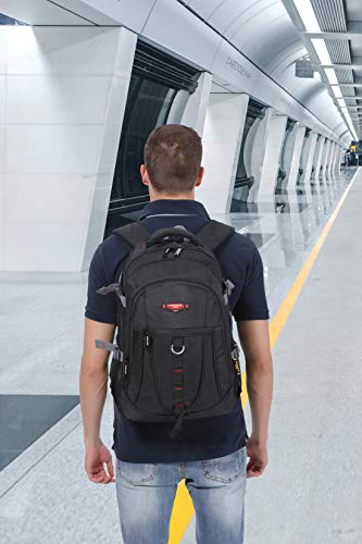 POWER KING Hiking Backpack 30L, Lightweight Casual Backpack for Men Women, Outdoor Travel Daypack for Camping Mountaineering Walking Cycling Climbing Sport