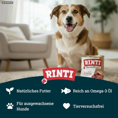 RINTI Kennerfleisch Lamm 12 x 800 g