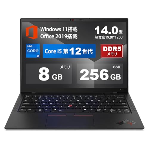 �y�����ςݕi�z���m�{�m�[�g�p�\�R��ThinkPad X1 Carbon Gen10�����\�m�[�g��12����Core i5-1235U/14�C���`���y�ʃm�[�gPC/FHD 1920x1200/MS 0ffice 2019&Windows 11Pro����/Web