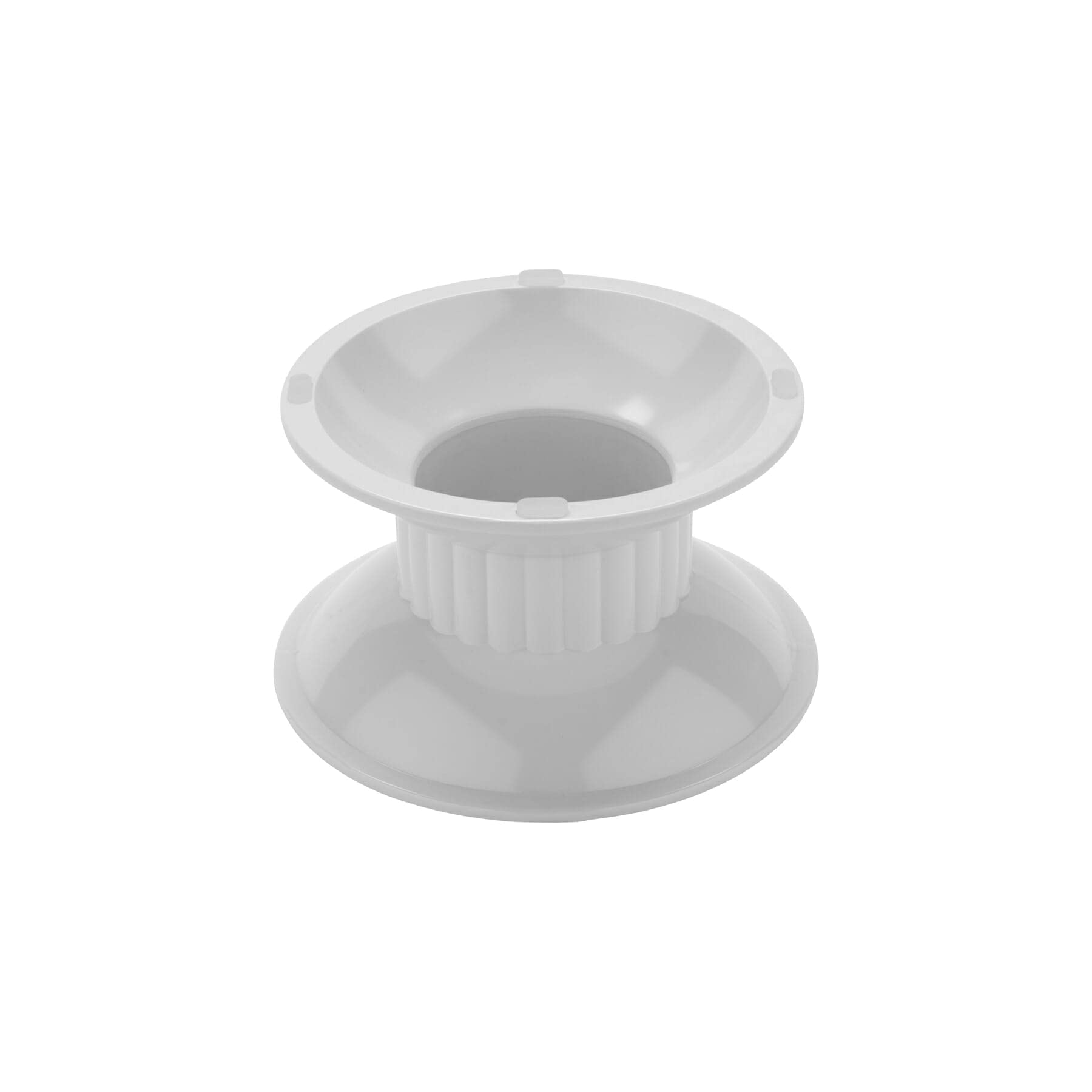 G.E.T. Enterprises ML-106-W 4" Tall Pedestal, White