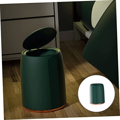Caneca de basura para cocina con tapa de doble capa miniatura 7