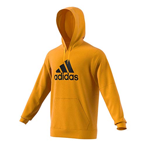 adidas Men's Game and Go BOS Fleece PO Hoodie M Gold-Black