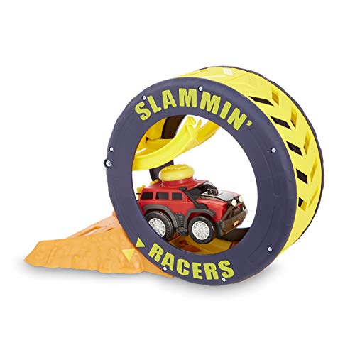 Little Tikes Slammin' Racers Turbo Tire Playset & Vehicle With Sounds #TOP3