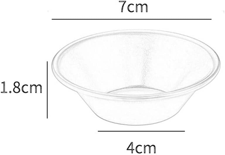 50 Pieces Egg Tart Molds Tiny Pie Tartlets Dessert Mold Pans Tin Puto Cup Bakeware Cake Cookie Mold, Round Resuable Nonstick (Aluminum Alloy)