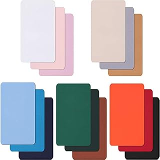 15 Pieces Nylon Repair Patches Self-Adhesive Nylon Patch Waterproof Lightweight Repair Patches