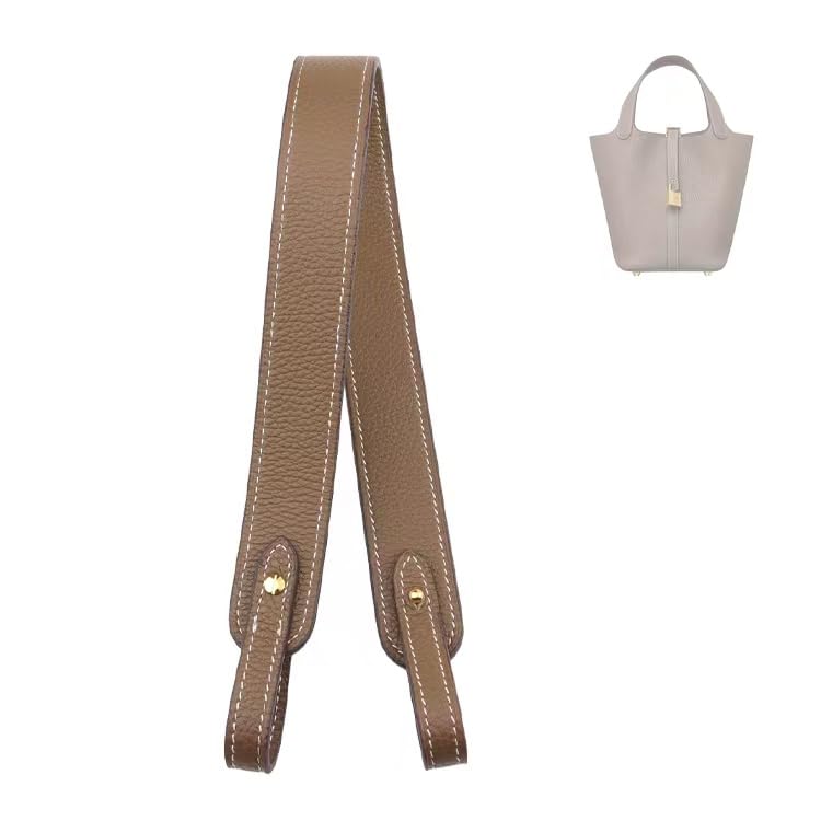 OLSEEYGenuine Leather Purse Strap for Picotin/Lindy/Evelyne Bags Togo  Leather Shoulder Straps Replacement for Handbag - Main Image