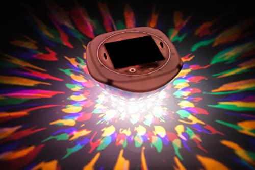 Esoes Luces Solares Flotantes para Piscina, Luces LED que Cambian de Color para Piscinas, Estanques, Fiestas en la Piscina, Luces Impermeables para Bañera (Recargables)
