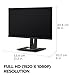 ViewSonic VG2456 24 Inch 1080p Monitor with USB C 3.2, Docking Built-In Gigabit Ethernet and 40 Degree Tilt Ergonomics for Home and Office