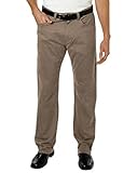 Kirkland Signature Men's 5 Pocket Brushed Cotton Straight Leg Casual Pant (32X34, Desert Sand)