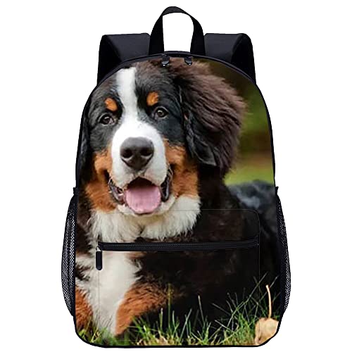 Sac à dos imprimé 3D 45x30x15cm pour enfant et adulte avec motif chien