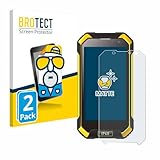 BROTECT Protector Pantalla Anti-Reflejos compatible con Blackview BV6000 (2 Unidades) Película Mate