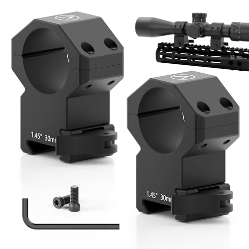 SZFEIC 30mm Scope Rings, Quick Detach Aluminum Mounts