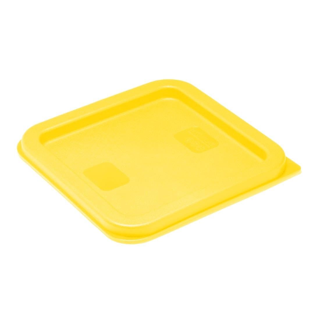 Vogue Hygiplas Square Yellow Lid to fit, 1.5-3.5 Ltr