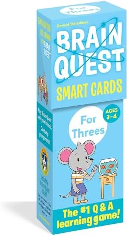 Brain Quest for Threes Smart Cards Revised 5th Edition