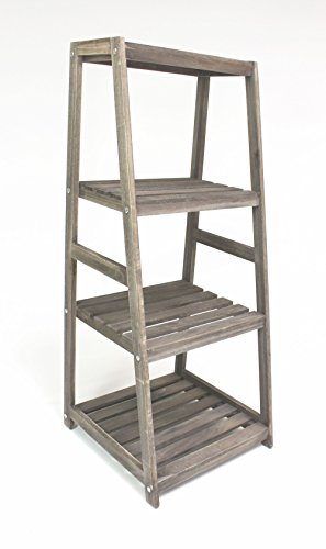 Preisvergleich Produktbild FRANK FLECHTWAREN Holzregal Leiter