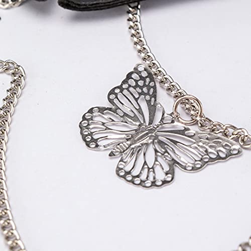 Sunlucky Women's Bustier Steampunk Underbust Lace Up Corset - Women's Chain Lace Up Tie Back Bustier Corset Cincher Wide Belt (Black), 2021-09-07-002 #TOP5