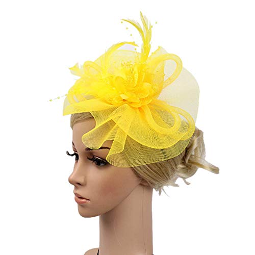 Lana de punto para gorras, plumas, sombrero, cintas, malla, gorras de béisbol, gorras para hombre, negro y rojo, amarillo, talla única