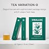 OSULLOC TEA VARIATION O (36 Count, 6 Types x 6 ea), Elegant & Sophisticated designed Gift Set, 6 Premium Organic Pure & Blended Tea from Jeju Island