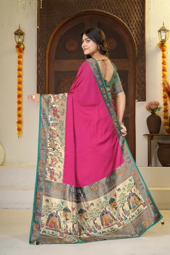 Navshanya Silk satin silk saree – image 6