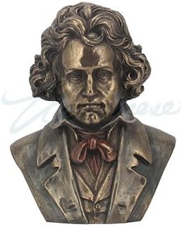 Unicorn Studios WU76459A4 Ludwig Beethoven Bust Musician Sculpture