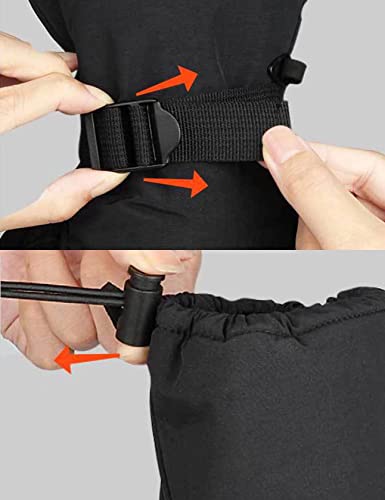 Qcyp Winter Waterproof Gloves Men Women Riding Skiing Warm Fluff Comfortable Breathable Black M L Xl Xxl #TOP7