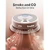 X-Sense Smoke Detector Carbon Monoxide Alarm Combo, 10-Year Non-Replaceable Battery, Not Hardwired, UL 217 & UL 2034 Certified, Model XP0H-SN, 3-Pack